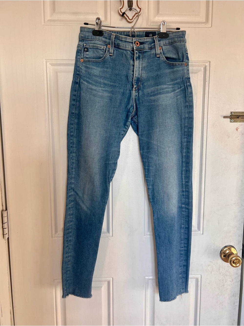 AG | The Farrah Skinny Ankle High-Rise Skinny Ankle Jeans